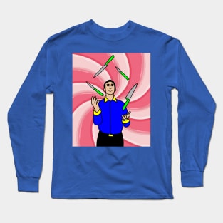 Juggler Juggling Circus Performers Long Sleeve T-Shirt